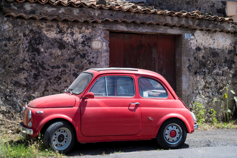 Here's a Little Car | Alamy Stock Photo