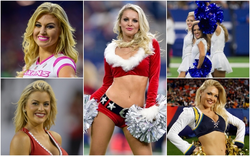 All the Ridiculous Rules NFL Cheerleaders Have to Follow | Getty Images Photo by Ken Murray/Icon Sportswire & Alamy Stock Photo by Zuma Press, Inc & Cal Sport Media & Don Montague/Southcreek Global/ZUMApress & Shutterstock