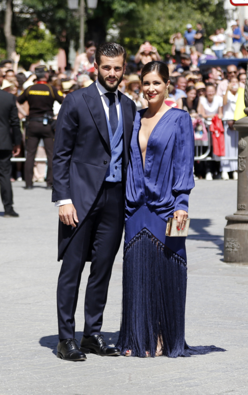Sergio Ramos and Pilar Rubio Fernández (Reporter) | Getty Images Photo by Europa Press Entertainment
