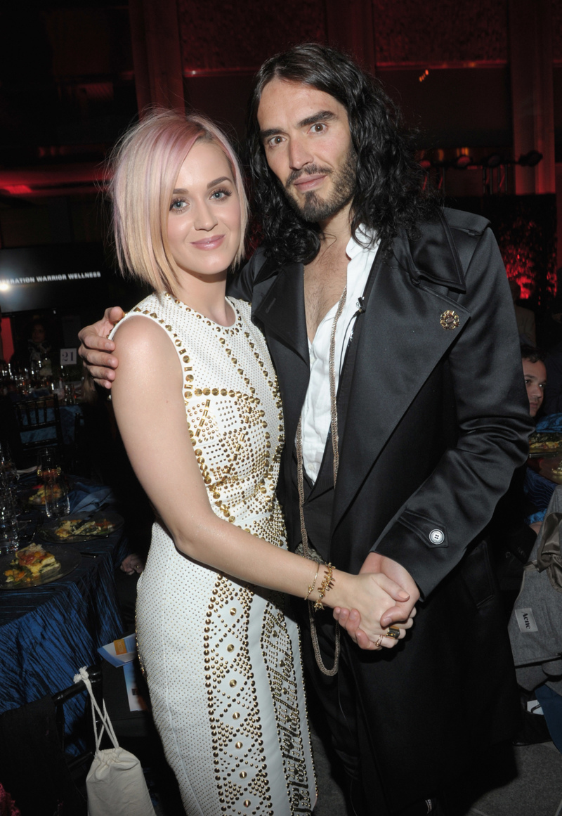 Russell Brand and Katy Perry (Singer) | Getty Images Photo by Michael Buckner/WireImage