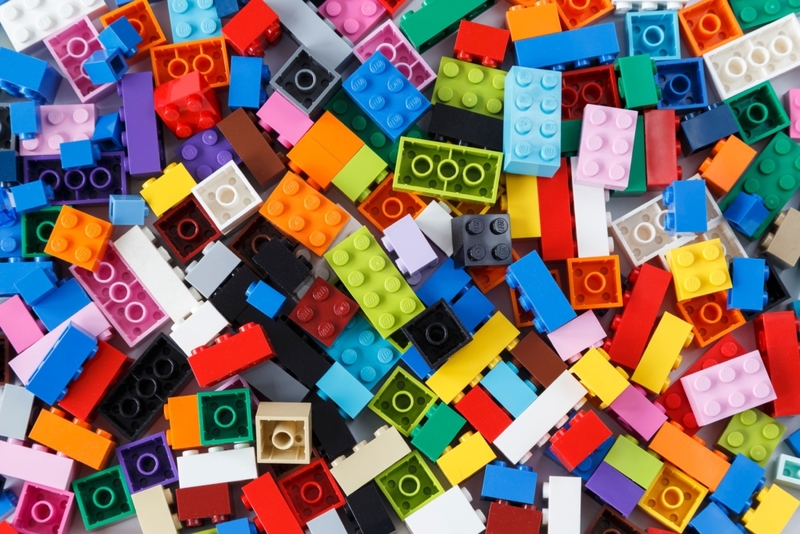 Separate Stuck Legos | Alamy Stock Photo