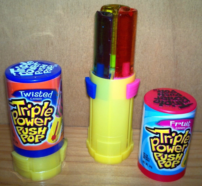 Triple Power Push Pops | Alamy Stock Photo