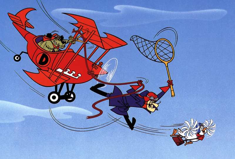 Dastardly and Muttley in Their Flying Machines | Alamy Stock Photo
