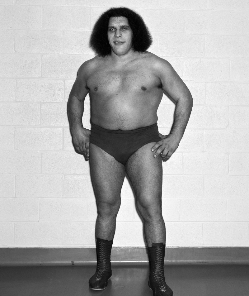 Andre The Giant – 6’9″, 520 lb | Getty Images Photo by The Stanley Weston Archive