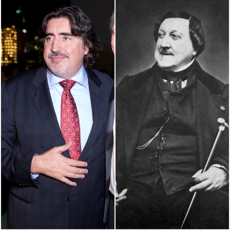 Alfred Molina and Gioachino Antonio Rossini | Getty Images Photo by Noam Galai/WireImage & Fine Art Images/Heritage Images