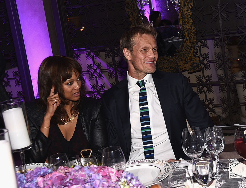 Tyra Banks and Erik Asla | Getty Images Photo by Michael Buckner
