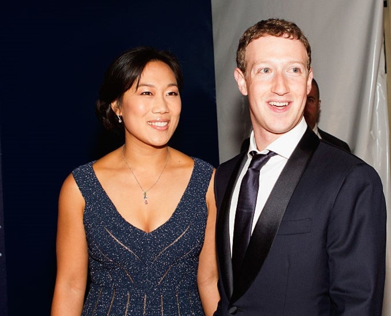 Mark Zuckerberg and Priscilla Chan | Getty Images Photo by Kimberly White