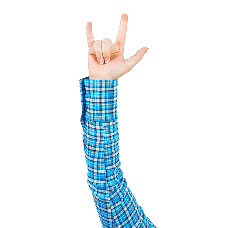 Devil Horn Hand Signal | Shutterstock