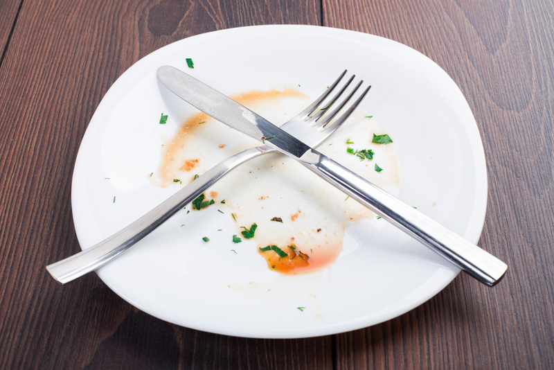 Finishing Your Plate | Shutterstock