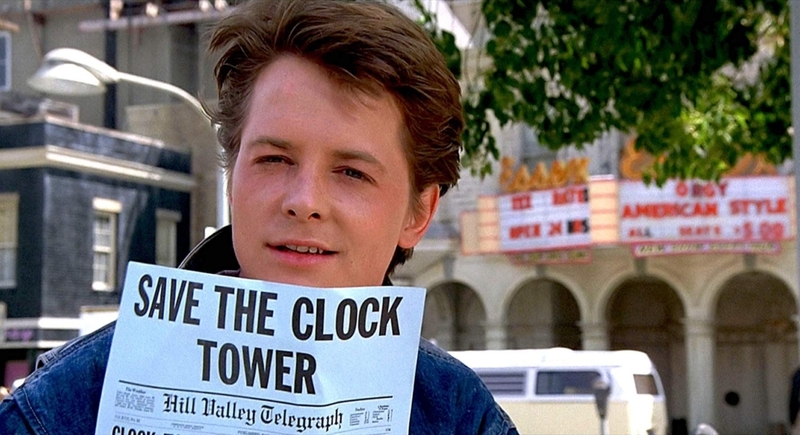 Irony, thy Name is Clock Tower | Pinterest/imdb