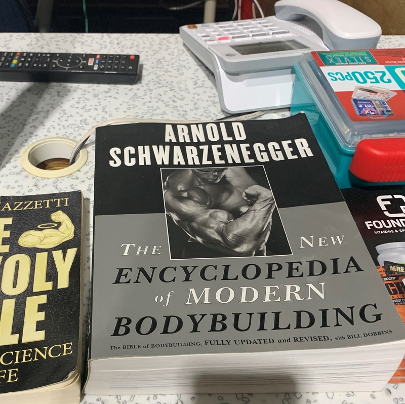 Schwarzenegger's First Book | Reddit.com/_Lyum