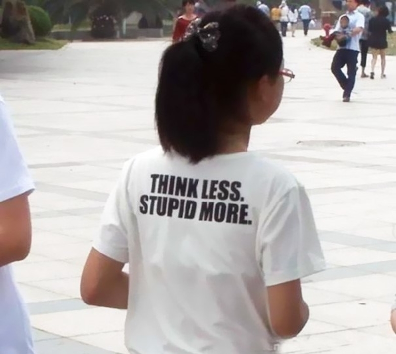 Be Stupid | Imgur.com/MlbeKSd