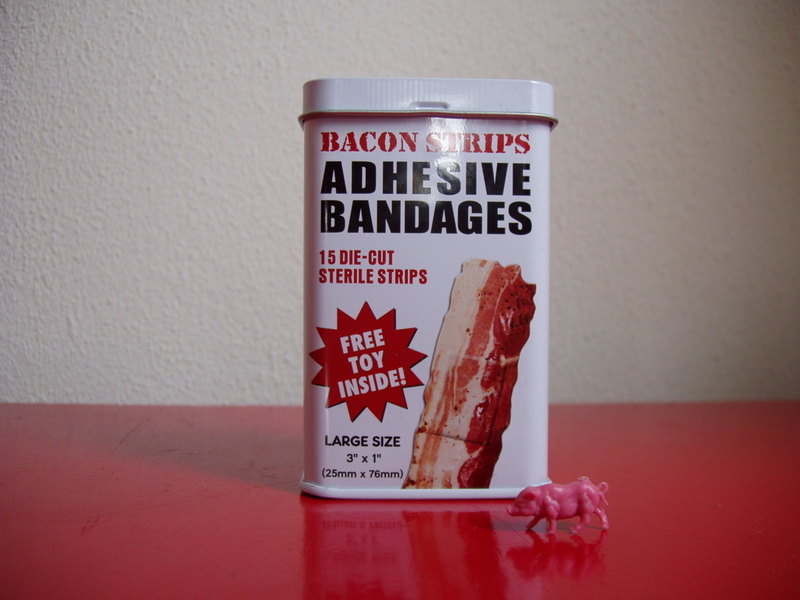 Bacon Strips Bandages | Flickr Photo by Edgar Vonk