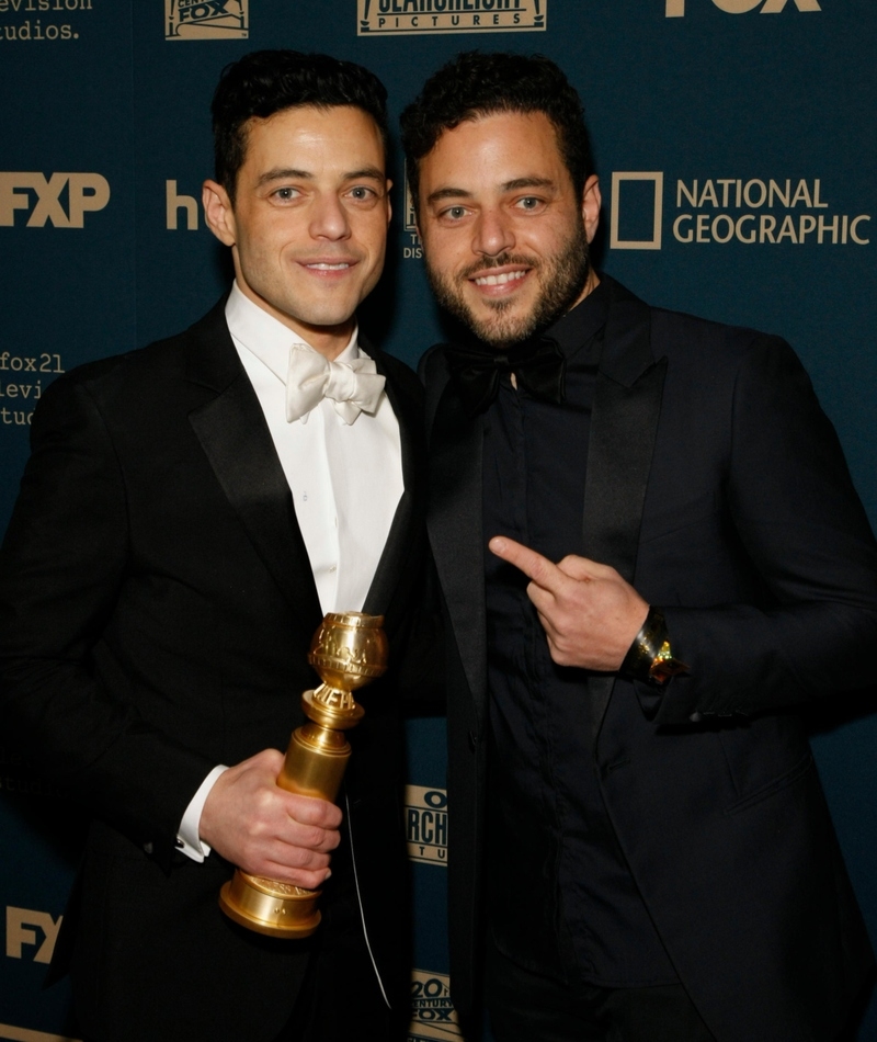 Rami Malek And His Twin Brother Sami | Alamy Stock Photo by Cra Sh/Image Space/Media Punch/Alamy Live News