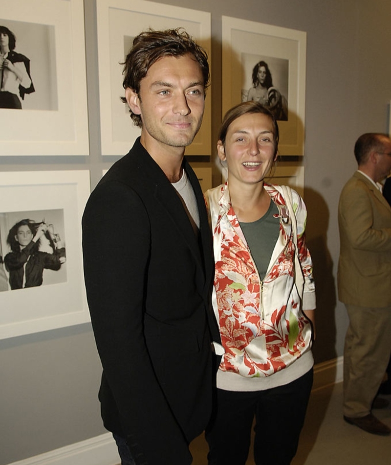 Jude Law With His Sister Natasha | Getty Images Photo by Nick Harvey