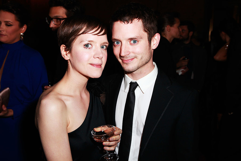 Elijah Wood With His Younger Sister Hannah | Getty Images Photo by Todd Oren