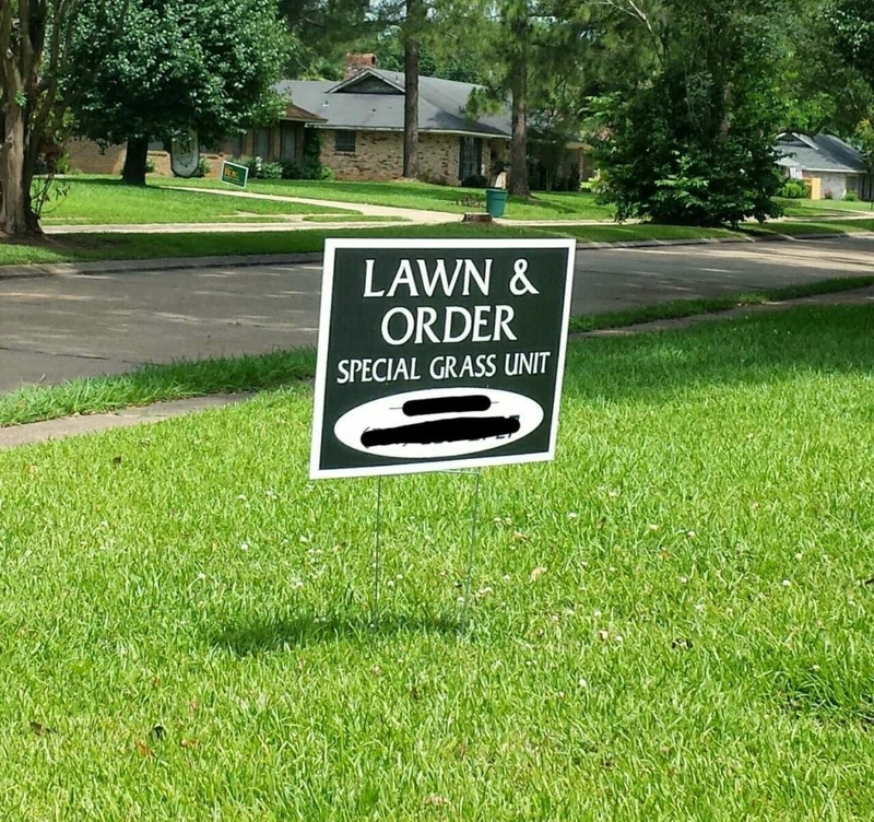 Lawn and Order | Imgur.com/3tU4Vig