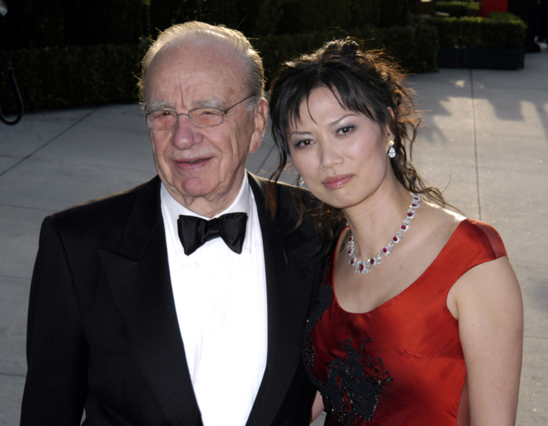 Rupert Murdoch & Wendi Deng – $1.8 Million | Getty Images Photo by Barry King/WireImage