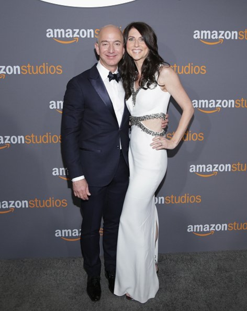 Jeff and MacKenzie Bezos - $140 Billion | Getty Images Photo by Jerritt Clark/FilmMagic