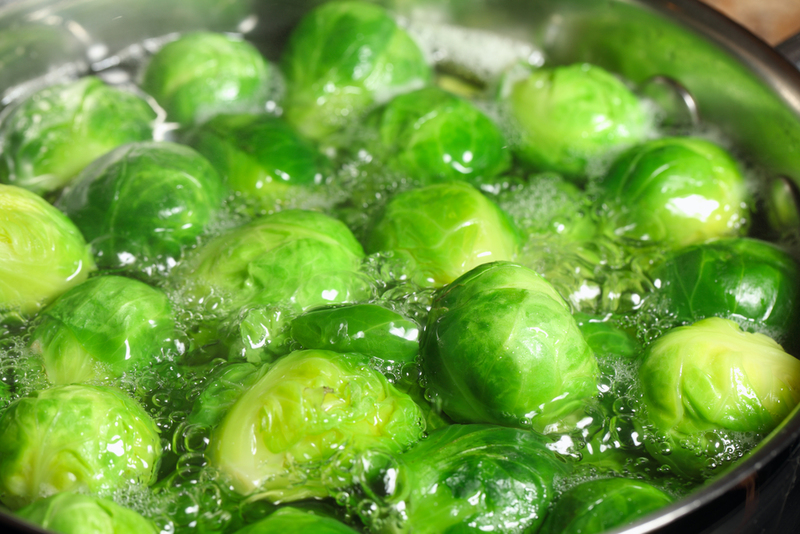 Boiled Brussels Sprouts | Shutterstock