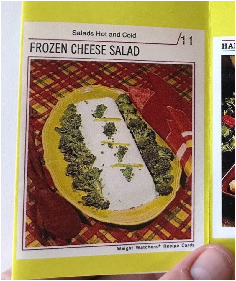 Frozen Cheese Salad | Instagram/@faaaaaaaaaaaith