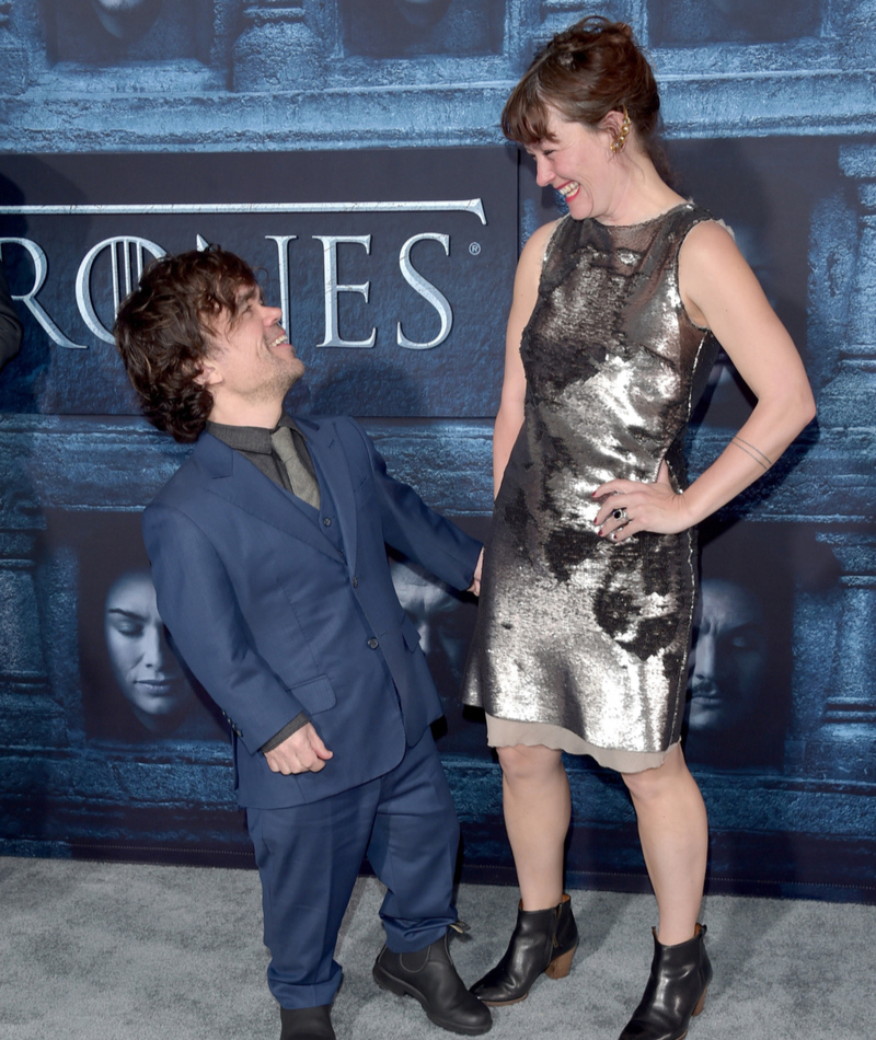 Peter Dinklage and Erica Schmidt | Getty Images Photo by Alberto E. Rodriguez