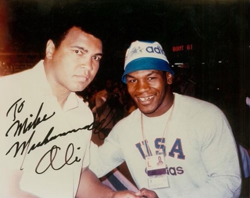 Muhammad Ali & Mike Tyson | Instagram/@miketyson