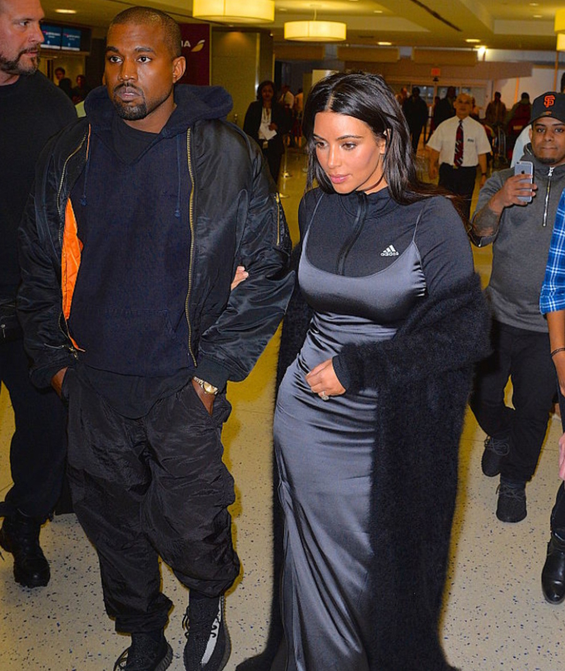 Kanye and Kim | Getty Images Photo by Robert Kamau