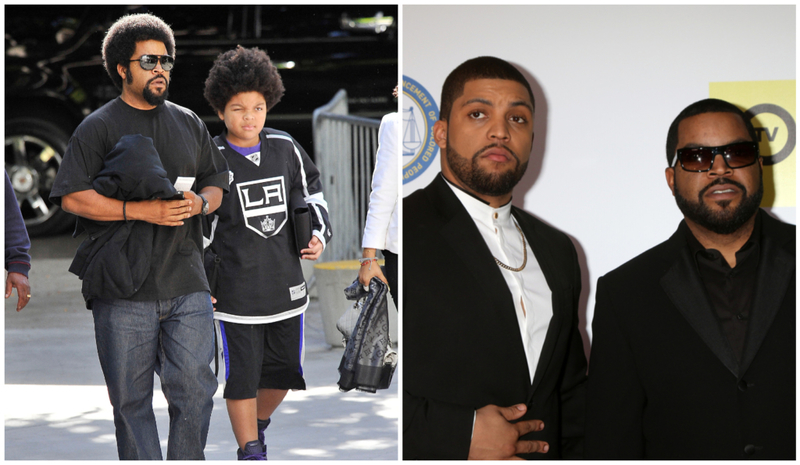 Ice Cube’s son: O’Shea Jackson Jr. | Alamy Stock Photo by WENN Rights Ltd & Shutterstock Photo by Kathy Hutchins
