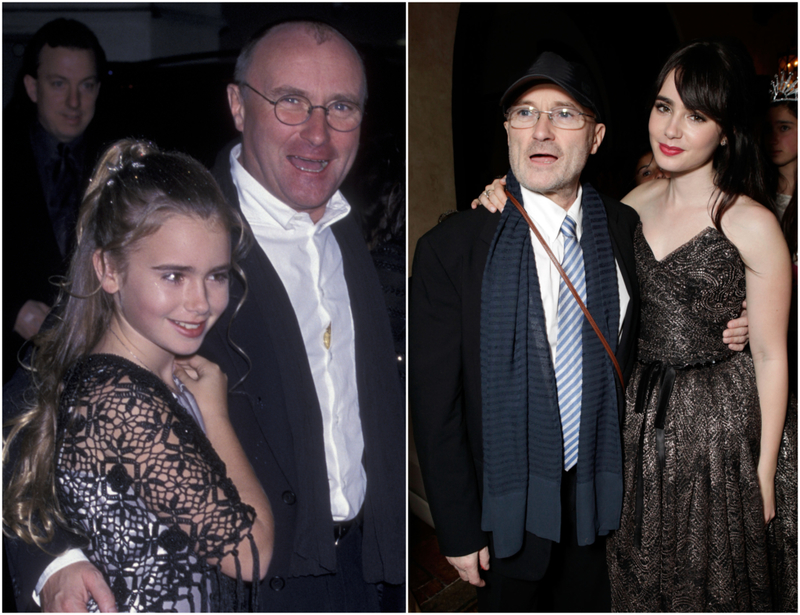 Phil Collins’ daughter: Lily Collins | Getty Images Photo by Ron Galella, Ltd. & Todd Williamson