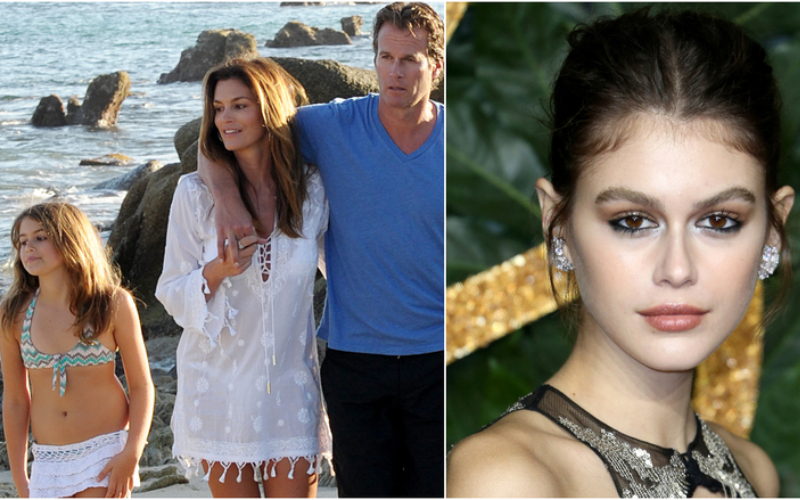 Cindy Crawford and Rande Gerber’s daughter: Kaia Gerber | Getty Images Photo by Denise Truscello/WireImage & Shutterstock Photo by Fred Duval
