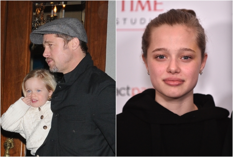 Brad Pitt's daughter: Shiloh Jolie-Pitt | Getty Images Photo by Arnaldo Magnani & Shutterstock Editorial Photo by Lisa O Connor