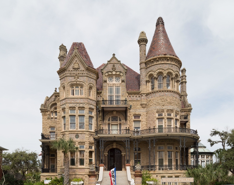 Texas - Bishop's Palace | Alamy Stock Photo