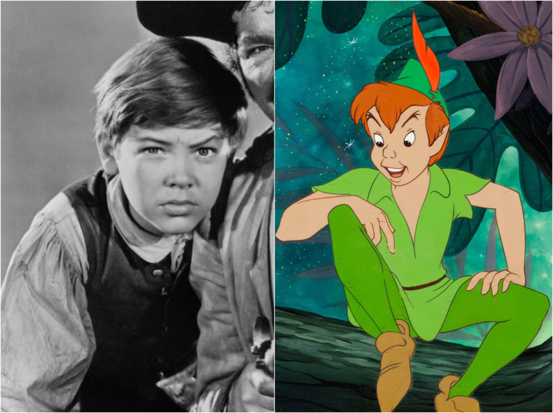 Peter Pan | Getty Images Photo by Walt Disney & MovieStillsDB Photo by joaohenriquecaraballo/Walt Disney Pictures, RKO Radio Pictures