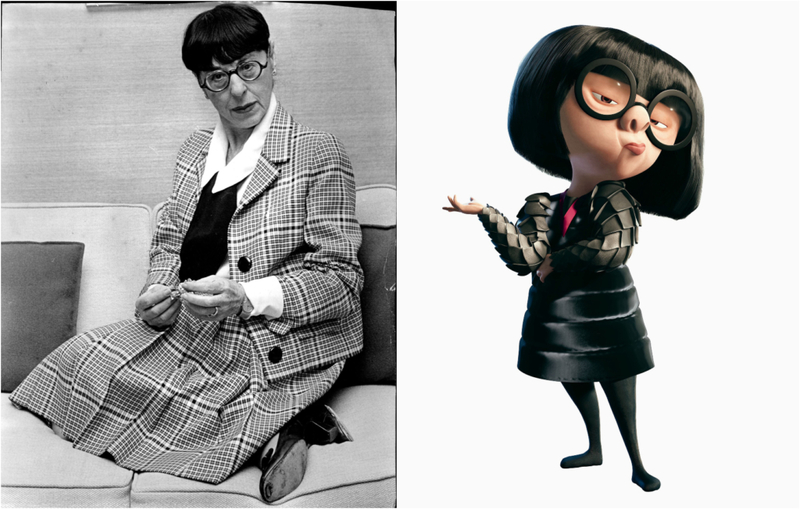 Edna Mode | Getty Images Photo by Adrian Greer Michael Short & Alamy Stock Photo by Entertainment Pictures
