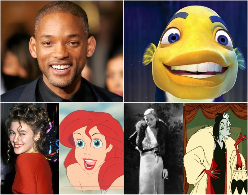 Cartoons Characters and the People Who Look Freakishly Like Them | Alamy Stock Photo by Francis Specker & AJ Pics & Getty Images Photo by Ron Galella & MovieStillsDB Photo by joaohenriquecaraballo/Walt Disney Pictures & Getty Images Photo by John Springer Collection & Alamy Stock Photo by TCD/Prod.DB 