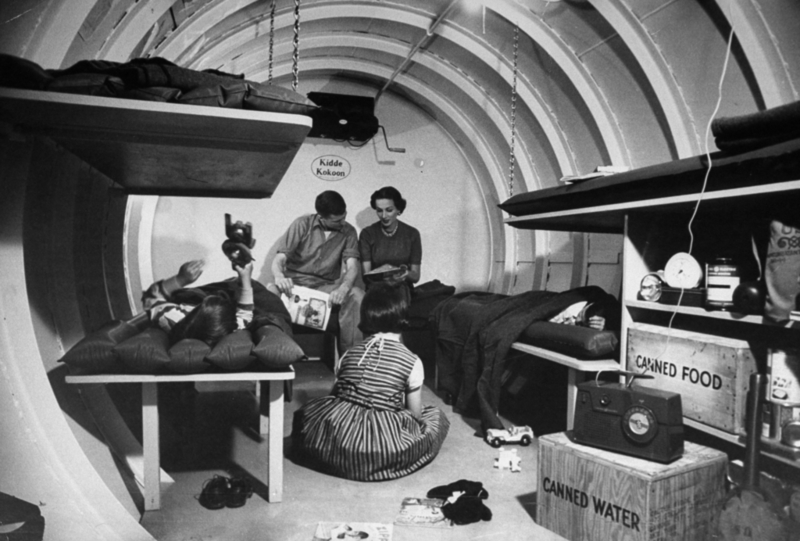 DIY Fallout Shelters | Getty Images Photo by Walter Sanders/The LIFE Picture Collection 