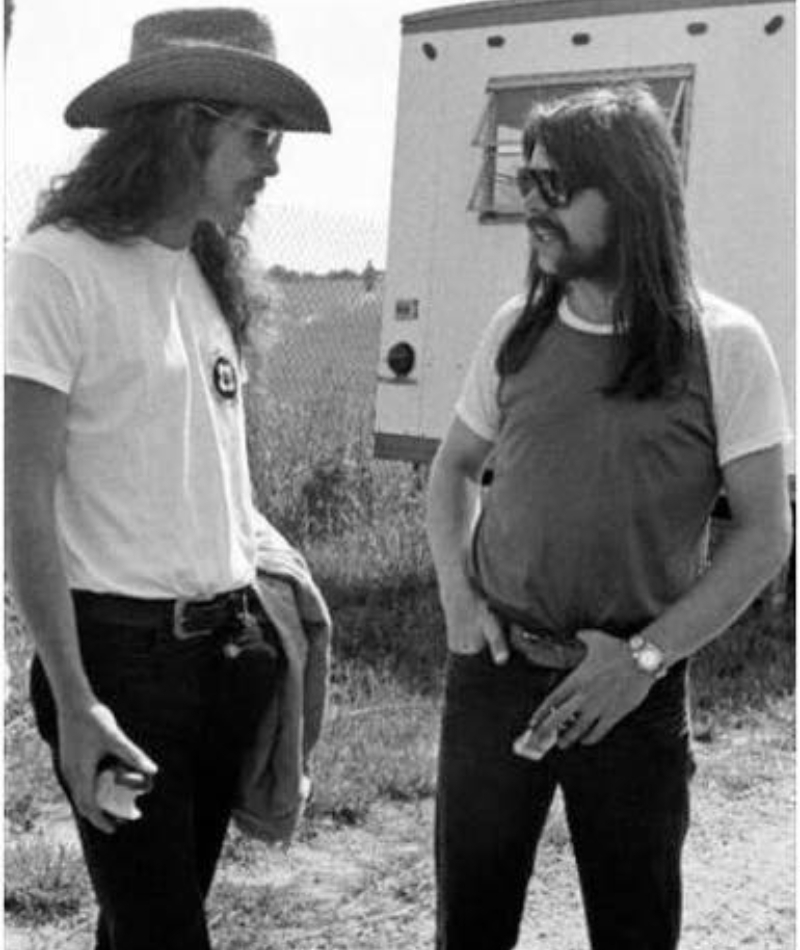 Legendary Rockers Ted Nugent and Bob Seger Side-by-side,1972 | Facebook/@tednugent