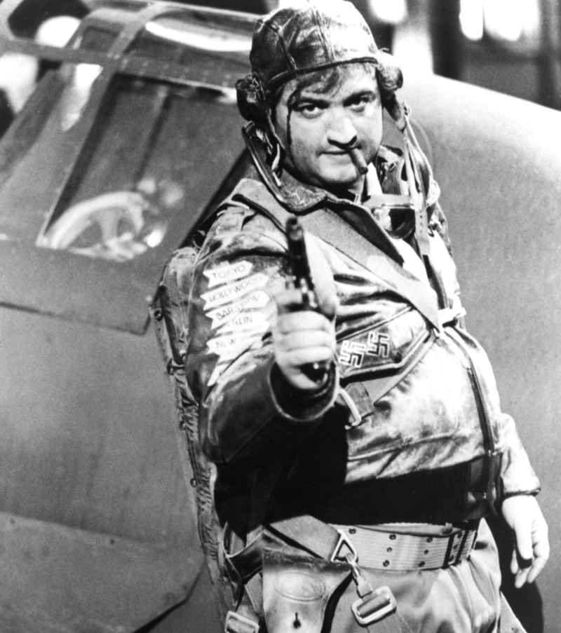 Actor John Belushi as Captain ‘Wild Bill’ Kelso in the 1979 Spielberg Comedy “1941” (1979) | Shutterstock Editorial Photo by Columbia/Universal/Kobal