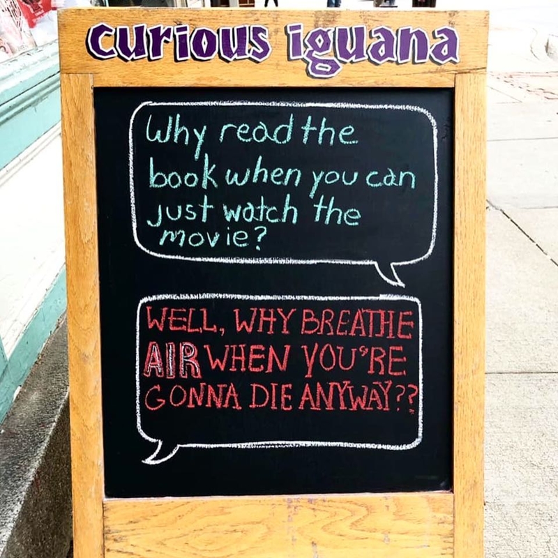 Use Your Reading Skills | Instagram/@curiousiguana