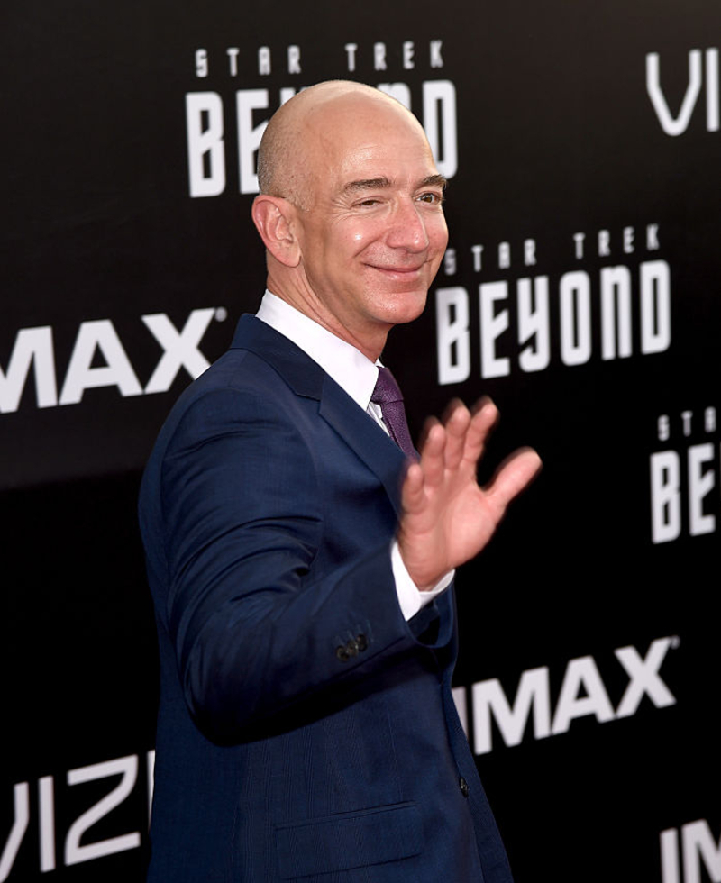 Jeff Bezos: Star Trek | Getty Images Photo by Kevin Winter