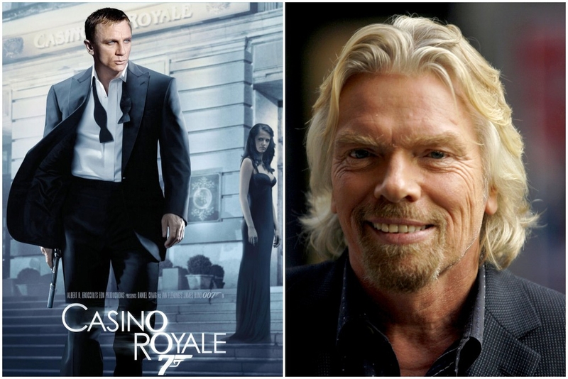 Richard Branson: Casino Royale | Alamy Stock Photo & Shutterstock