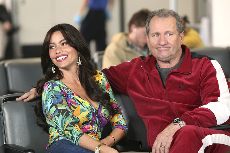 Gloria and Jay in “Modern Family” | Getty Images Photo by Danny Feld/Disney General Entertainment Content
