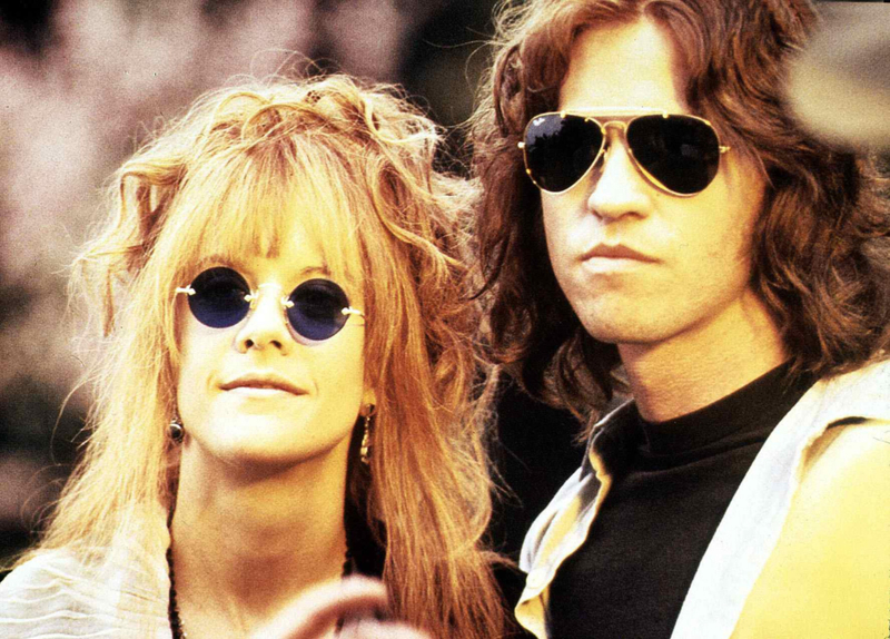 The Doors: An 80s Ray Ban Sunglasses Model In A 60s Film | Alamy Stock Photo