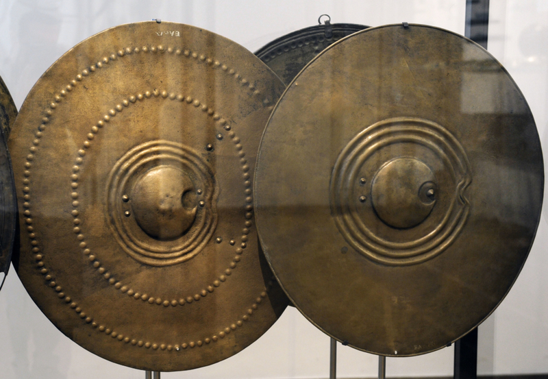 The Bronze Shields | Alamy Stock Photo