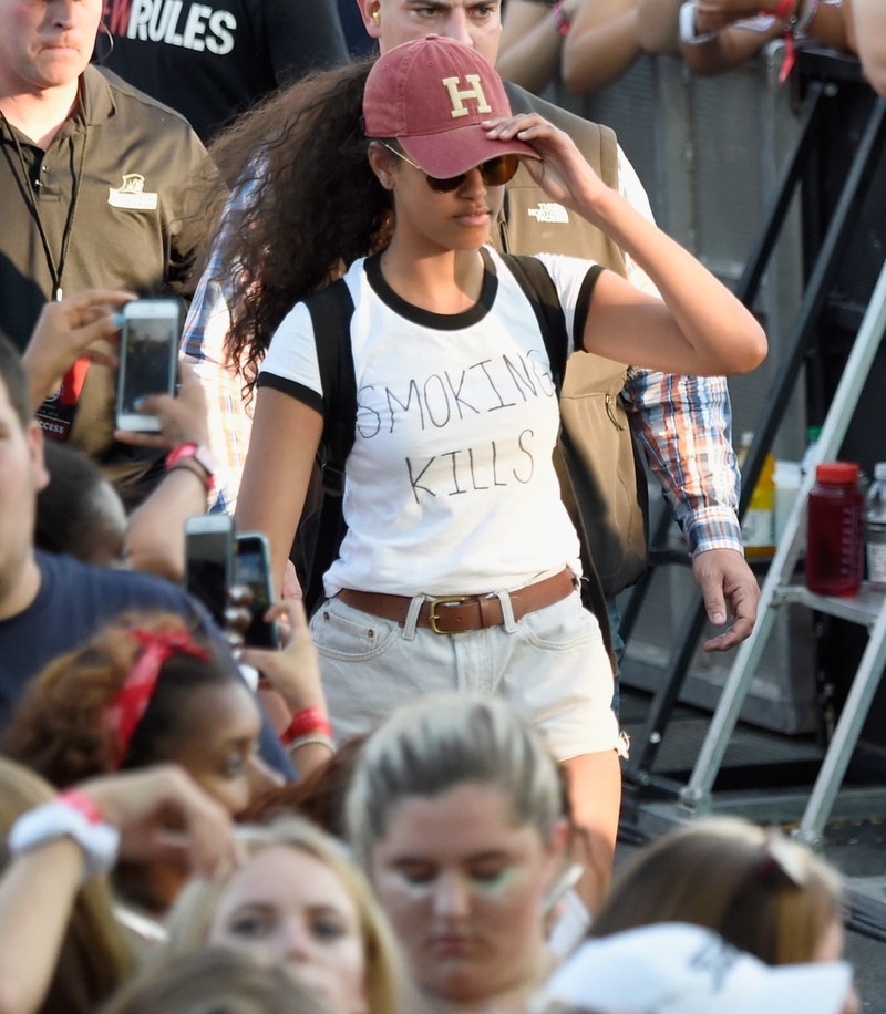 Malia Makes a Statement at the 2016 Made in America Festival | Getty Images Photo by Kevin Mazur/Anheuser-Busch
