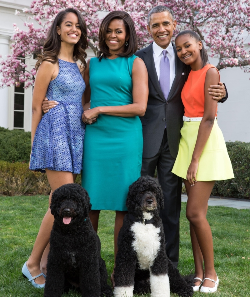 Family Portrait Easter Sunday 2015 | Alamy Stock Photo by White House Photo
