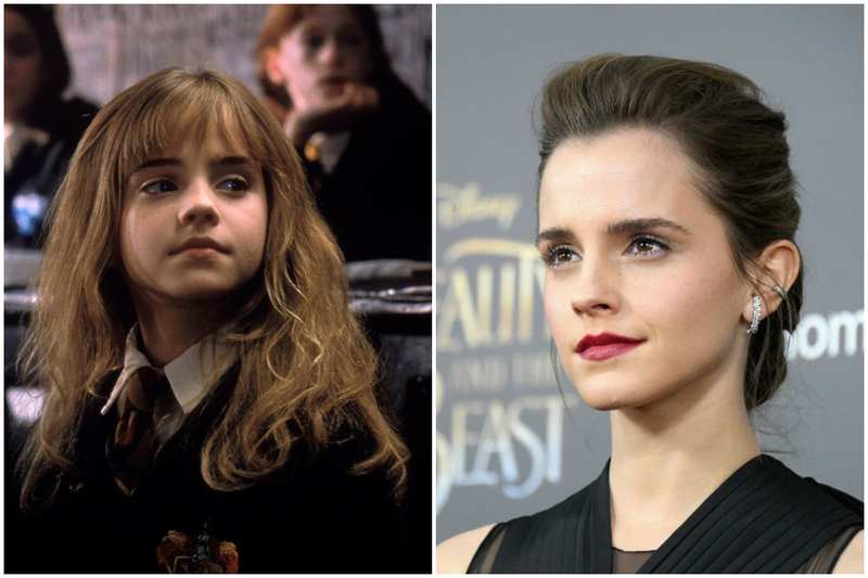 Emma Watson – Harry Potter | MovieStillsDB & Getty Images Photo by Mike Coppola