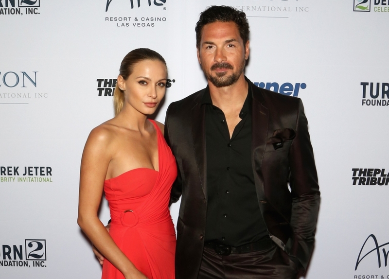 Sheldon Souray & Tess Annique | Getty Images Photo by Gabe Ginsberg