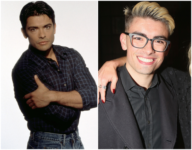 Mark Consuelos (20s) & Michael Consuelos (20s) | Alamy Stock Photo by ABC/Courtesy Everett Collection & Getty Images Photo by Bruce Glikas/WireImage